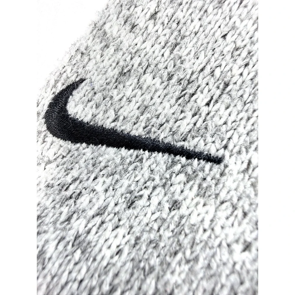 Nike Therma Fit Heather Gray Hoodie L Zip Pockets Athleisure Gorpcore Streetwear